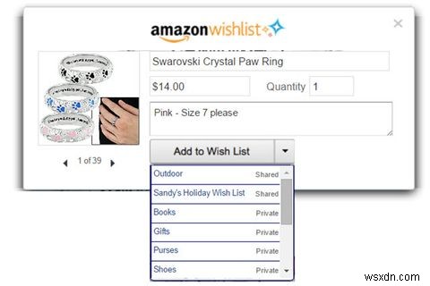 Chrome용 멋진 Amazon 쇼핑 확장 프로그램 