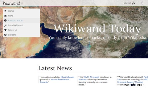 Wikiwand로 매일 새로운 것을 배우십시오