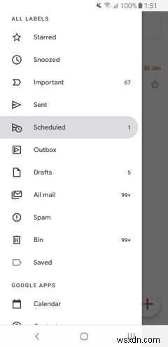 Gmail에서 이메일 전송을 지연하도록 예약하는 방법