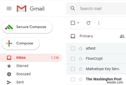 Gmail, Outlook 및 기타 웹메일을 암호화하는 방법 