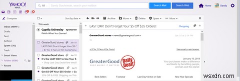 Gmail 대 Yahoo New Mail:동급 최강자는 무엇입니까?