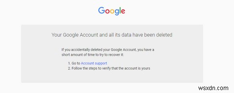 Google 또는 Gmail 계정을 안전하게 삭제하는 방법 