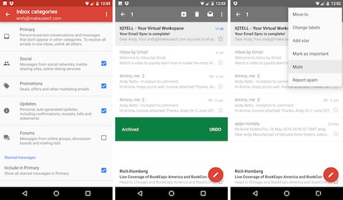 이 8가지 놀라운 Android 앱으로 Inbox Zero를 사용하세요