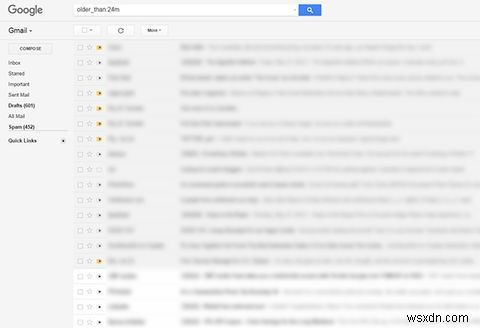 필터를 사용하여 이전 Gmail 메시지를 대량으로 삭제하는 방법