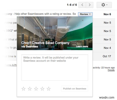 Gmail을 사용하면 더 많은 빠른 작업 버튼으로 작업을 더 쉽게 완료할 수 있습니다.