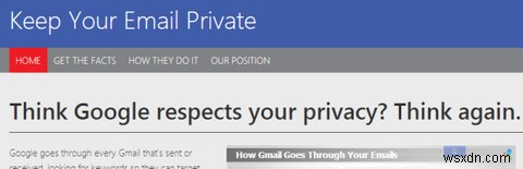 Microsoft는 직관적인 비교 웹사이트로 Gmail 사용자를 유인하는 것을 목표로 합니다.