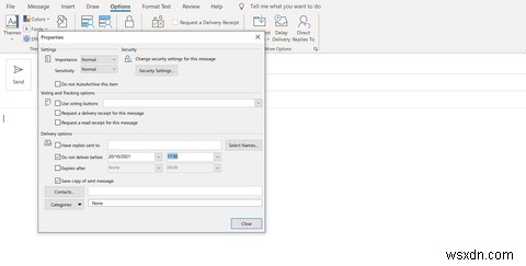 Outlook 지연 배달 기능으로 시간 관리를 개선하는 방법 
