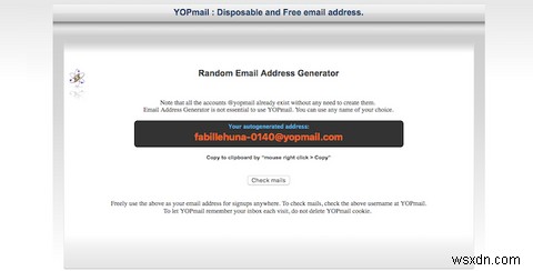 YOPmail로 임시 이메일 주소를 빠르게 만드는 방법