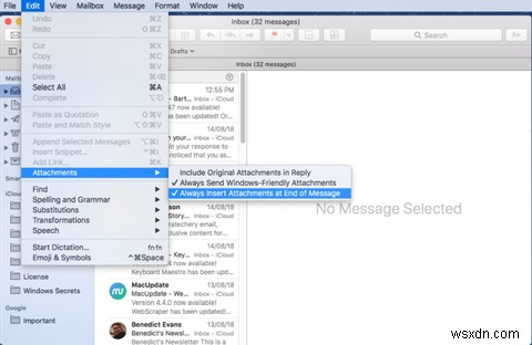 Apple Mail 첨부 파일과 관련된 일반적인 문제를 방지하기 위한 4가지 팁 
