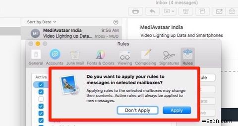 귀하를 위한 이메일 처리를 위한 6가지 Apple Mail 규칙