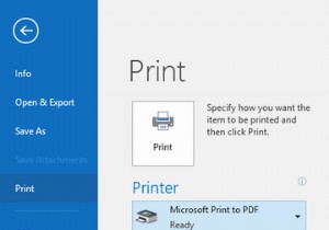 Windows 10에서 이메일을 PDF로 저장하는 방법