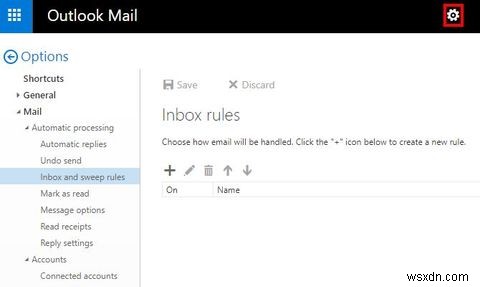 Outlook.com에서 이 이메일 전달 실수 방지