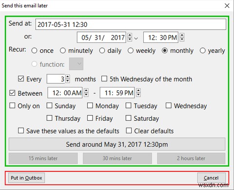 자동 응답 및 예약 이메일을 위해 Mozilla Thunderbird를 설정하는 방법