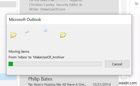 간편한 Microsoft Outlook 이메일 백업 