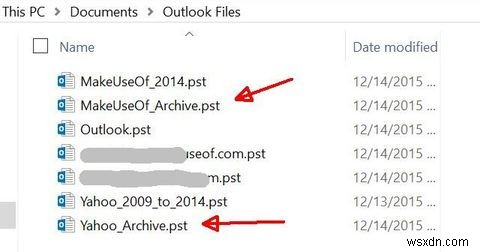 간편한 Microsoft Outlook 이메일 백업 