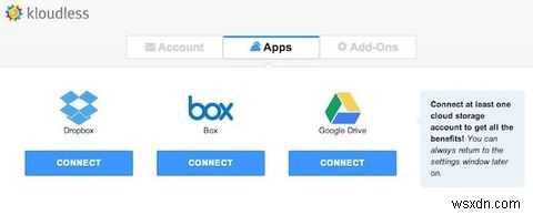 클라우드:Gmail, Dropbox, Google 드라이브 등의 파일에 양방향 액세스