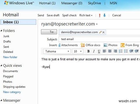Gmail은 잊어버리세요 - Outlook.com은 사용자 고유의 이메일 도메인도 처리합니다.