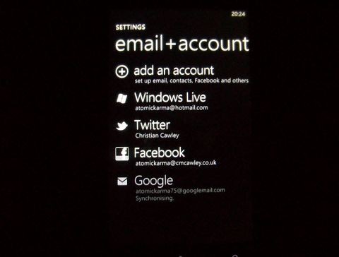 Windows Phone에서 Gmail 계정을 설정하는 방법