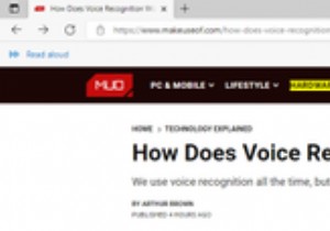 Microsoft Edge  소리 내어 읽기  기능 설정 및 관리 방법 총정리