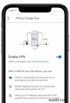 이제 iPhone에서 Google One VPN을 사용할 수 있습니다. 방법