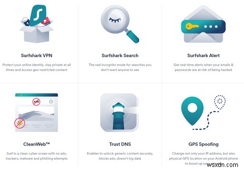 3년 SurfShark VPN을 사용하여 온라인 개인 정보 보호