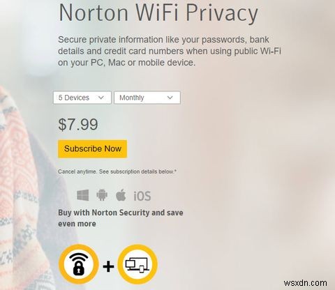 Norton WiFi 개인 정보는 어디에서나 브라우징을 보호하도록 도와줍니다.