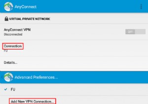 Android 태블릿으로 회사 VPN에 연결하는 방법