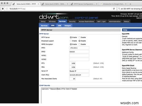 DD-WRT를 사용하여 자체 VPN 서버를 설정하는 방법