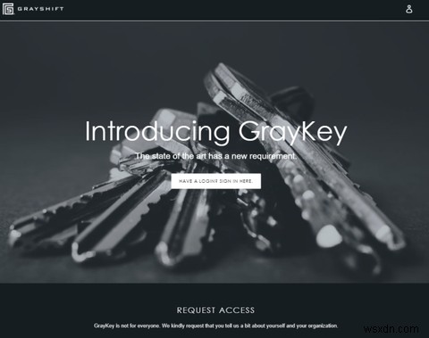 GrayKey란 무엇입니까? iPhone 암호화 및 암호를 해독하는 도구