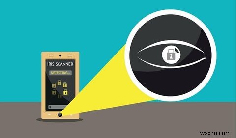 Retina/홍채 스캐너는 차세대 모바일 보안입니까?