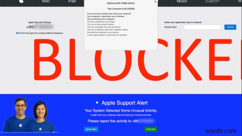 Apple의 포르노 바이러스 경고를 방지하는 방법
