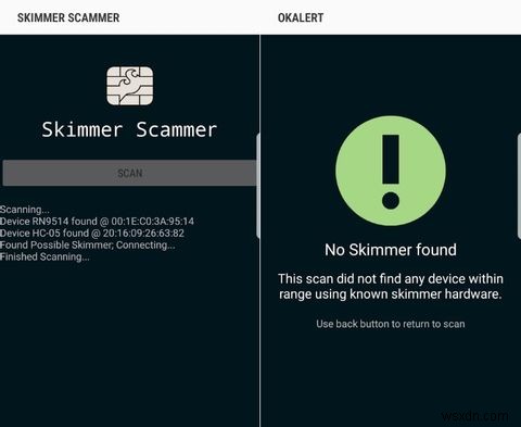 이 Android 앱으로 카드 스키머에게 넘어지는 피해자를 방지하세요