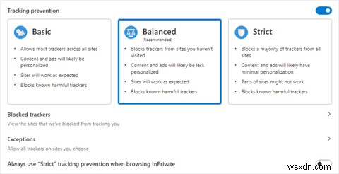 개인 정보 보호를 위한 2가지 필수 Microsoft Edge 기능