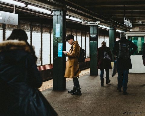 대중 교통을 이용하는 동안 데이터는 얼마나 안전합니까?