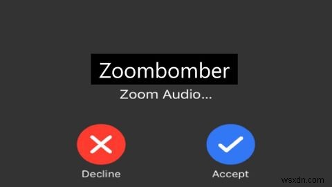 Zoombombing은 불법입니까?