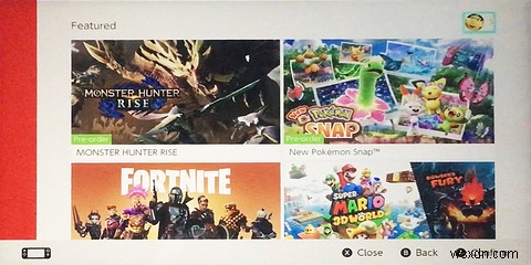 Nintendo Switch eShop 데이터 공유를 중지하는 방법