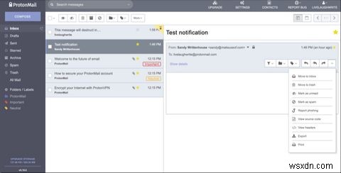ProtonMail:원하는 기능과 함께 필요한 이메일 보안