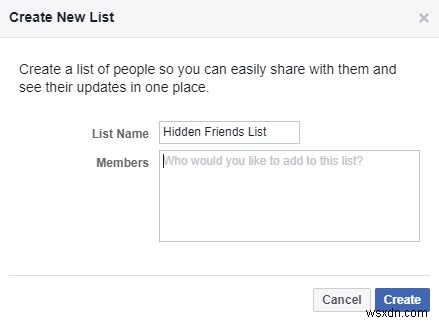 Facebook에서 친구를 숨기는 방법