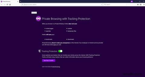 브라우저에서 개인정보 보호 브라우징을 활성화하는 방법