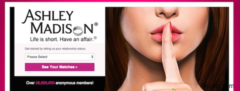 Ashley Madison 해킹이 심각한 문제인 3가지 이유