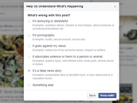 Facebook의 새로운 플래그 지정 기능이 언론의 자유를 억압합니까?