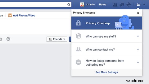 Facebook 개인정보 보호 점검 도구로 자신을 보호하세요