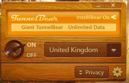 Tunnelbears Intellibear로 VPN 터널 필터링 