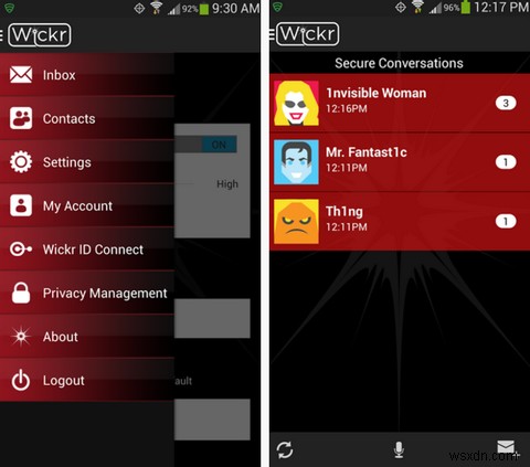 Wickr, Android에 보안 메시징 및 Snapchat과 같은 메시지 파괴 기능 제공