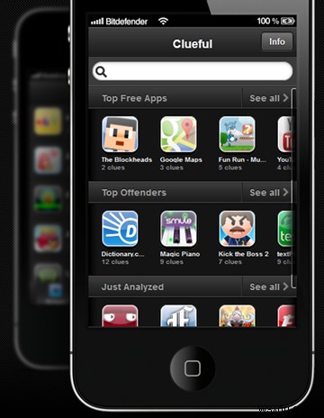 당신의 앱은 당신에 대해 무엇을 알고 있습니까? Clueful [iOS]