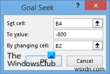 Excel에서 목표 찾기를 사용하는 방법 