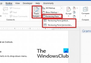 Microsoft Word에서 검토 창 켜고 끄는 방법