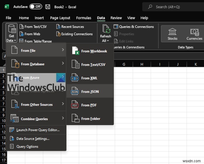 JSON을 Excel CSV 파일로 변환하는 방법