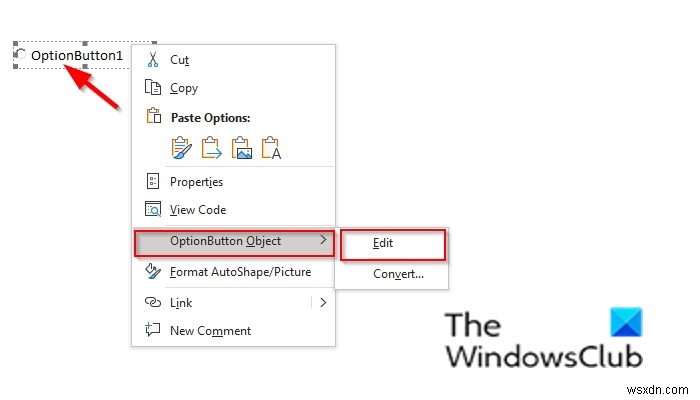 Microsoft Word 문서에 라디오 버튼을 추가하는 방법 