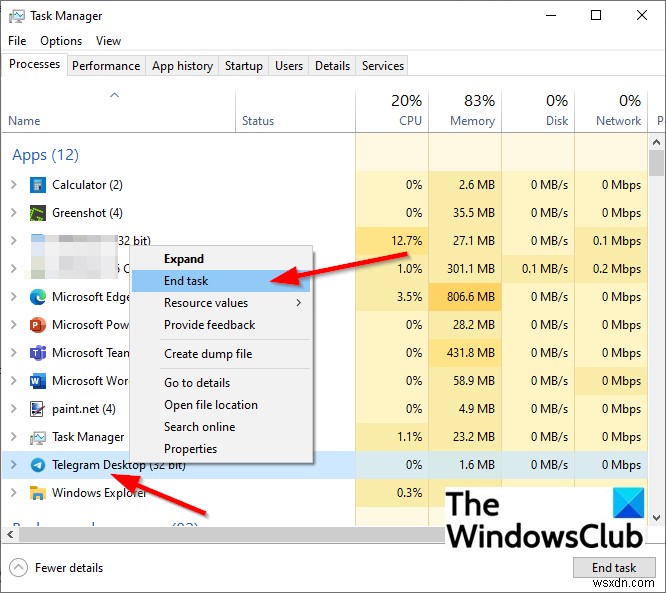 Microsoft 팀 오류 CAA5009D를 수정하는 방법 